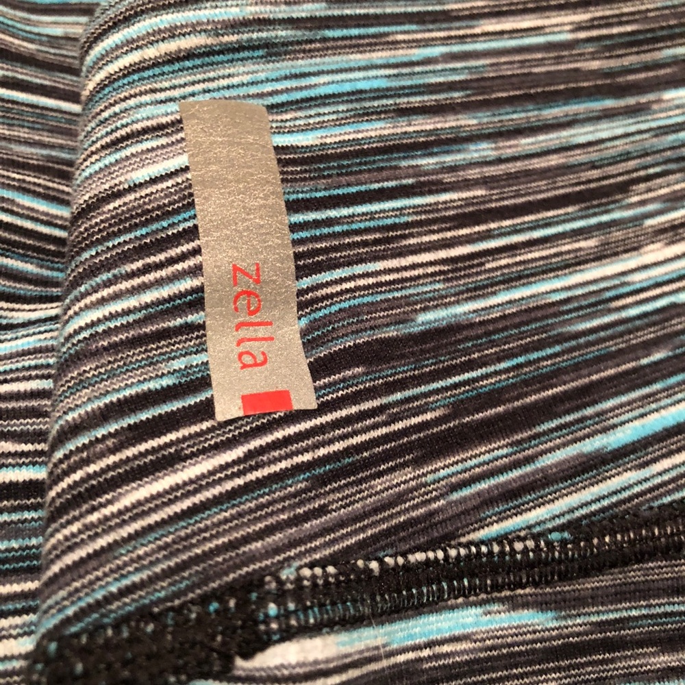 Zella Live-In leggings - blue stripes, size M